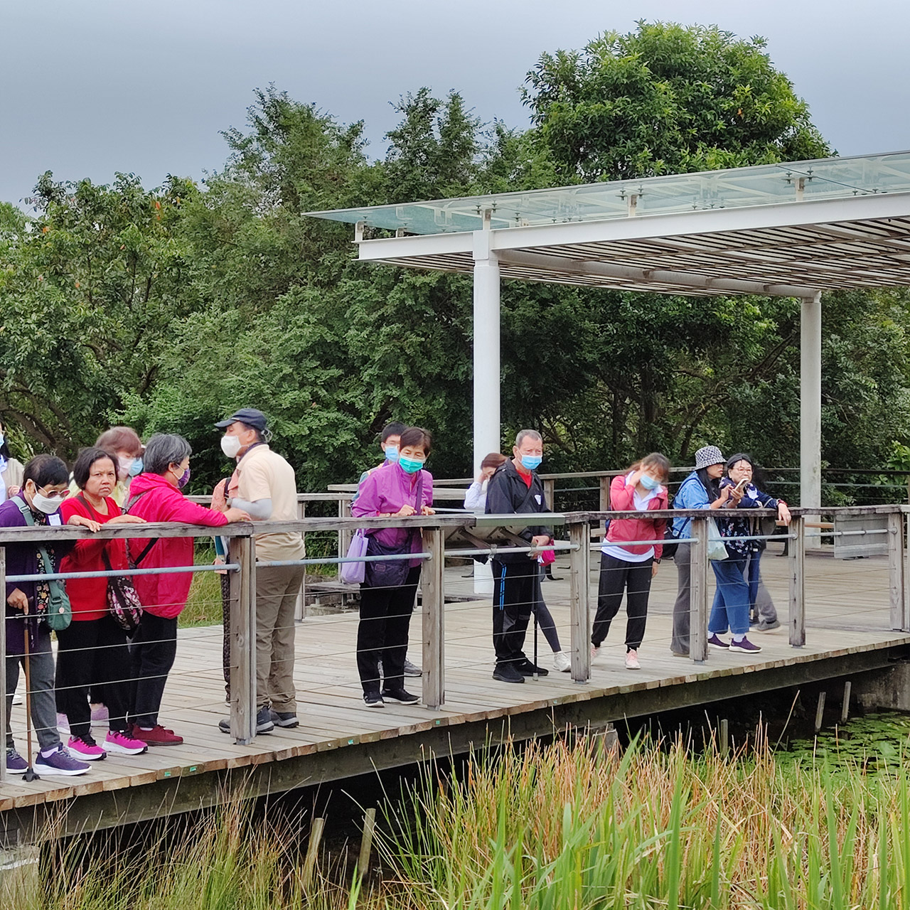 陪同“圣公會(huì)麥理浩夫人中心”長(zhǎng)者秋季旅行